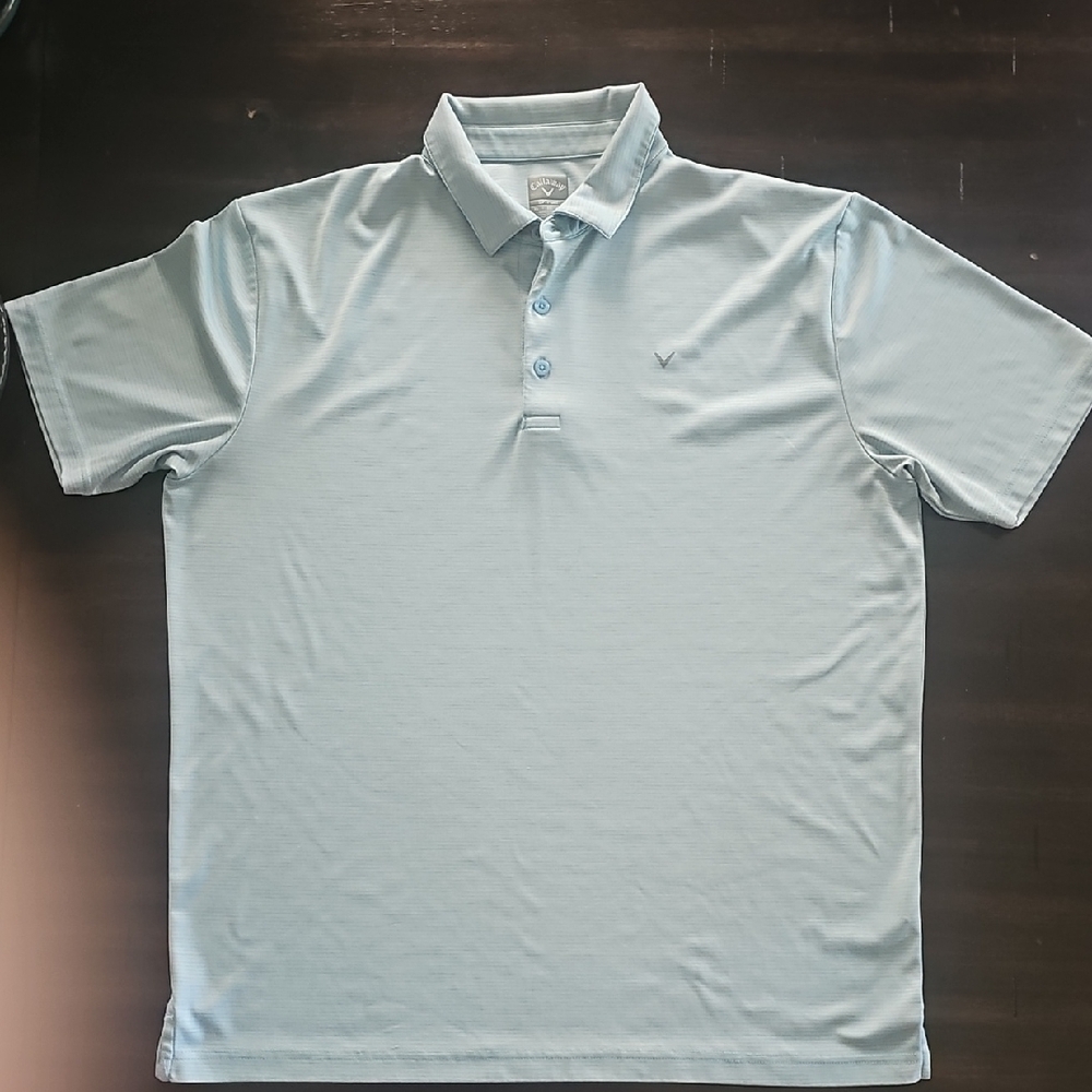 Callaway Blue Performance Polo Shirt